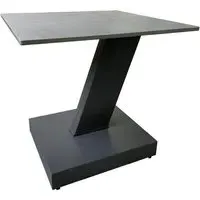 Spartanburg Side Table - Grey, Sintered Stone Ceramic