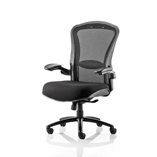 Spencer Office Chair with Castors - Black image