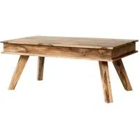 Spica Coffee Table - Natural, Sheesham