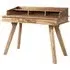 Spica Study Desk with Drawer - Natural, Sheesham