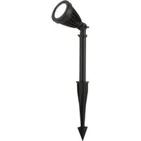 Spikey Outdoor Spike Light - Black, Aluminium