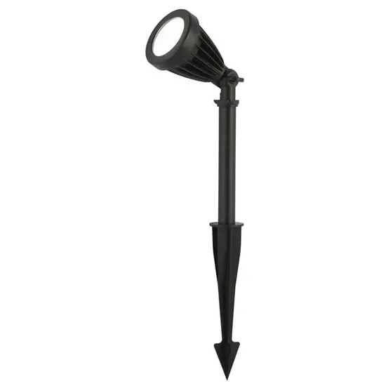Spikey Outdoor Spike Light - Black, Aluminium image
