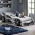 Spindale Racer Car Bed - White, High Gloss