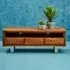 Spooner TV Stand with 3 Drawers - Brown, Acacia Wood