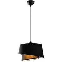 Stage Small Loop Metal Ceiling Pendant Light - Black alternate view