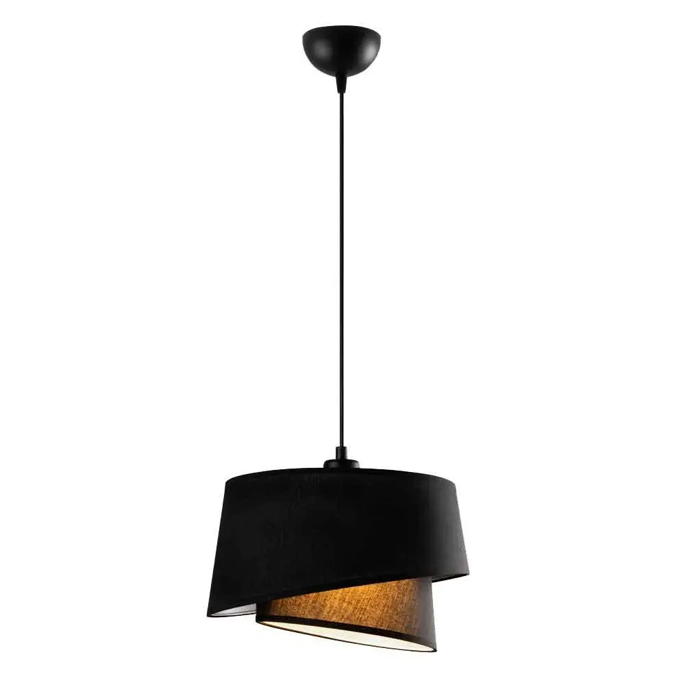 Stage Small Loop Metal Ceiling Pendant Light - Black product
