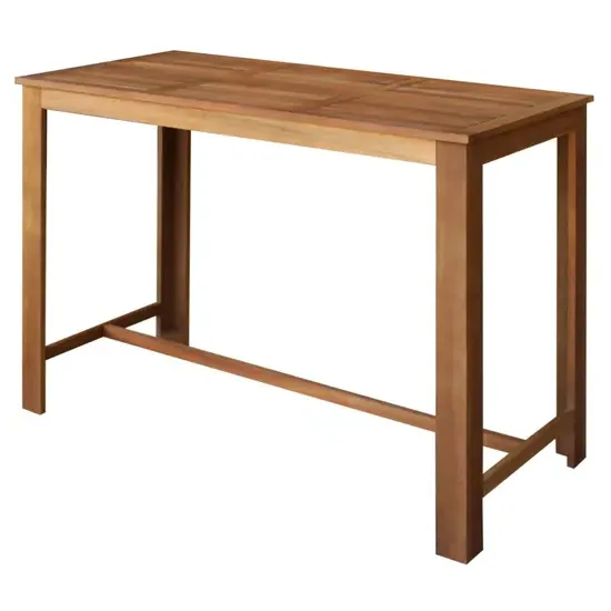 Starla Bar Table - Natural, Solid Acacia Wood product
