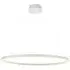 Staten LED Pendant Light with Diffuser - White, Steel