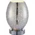 Stellar Holographic Glass Touch Table Lamp - Chrome