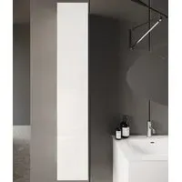 Sterling Wall Cabinet with 1 Door - White, High Gloss