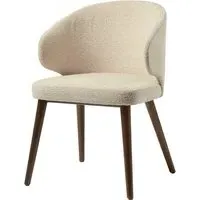 Stoughton Fabric Armchair - Natural, Boucle