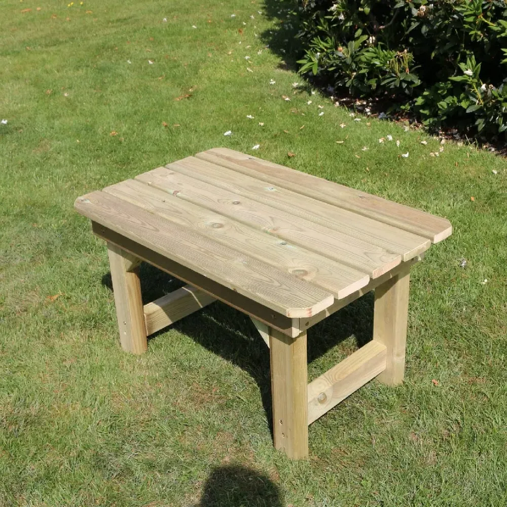 Stowe Wooden Garden Coffee Table - Natural product