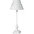 Stymie Slim Table Lamp - White, Wood