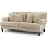 Summerfield 3-Seater Sofa - Beige, Fabric
