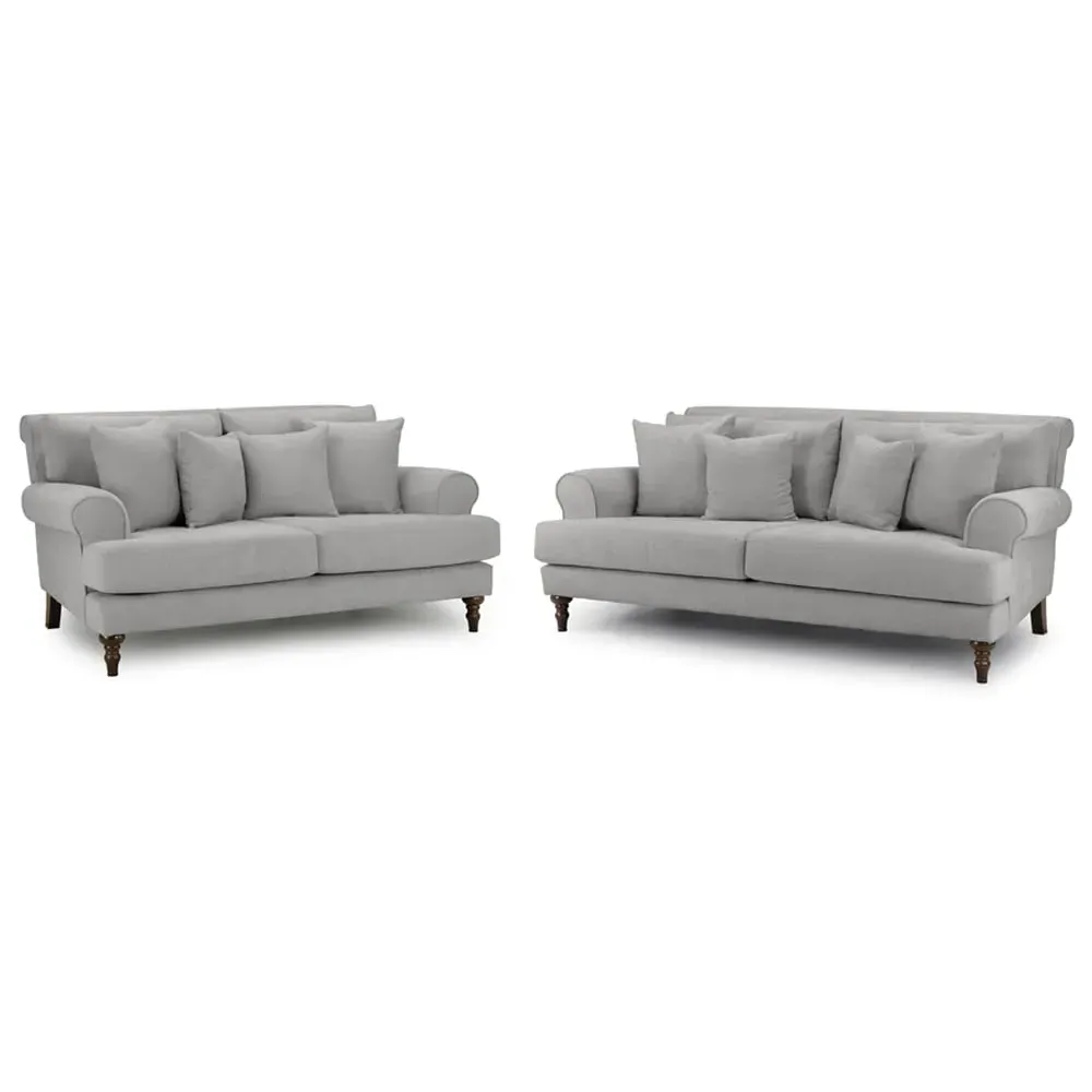 Summerfield 3+2 Seater Sofa Set - Grey, Fabric