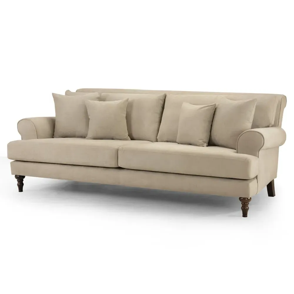 Summerfield 4-Seater Sofa - Beige, Fabric