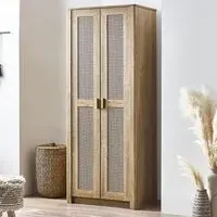 Sumter 2 Door Wardrobe - Oak