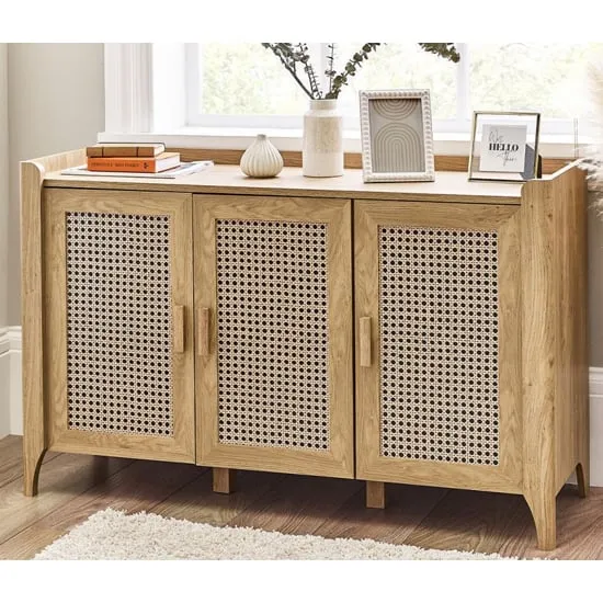 Sumter 3-Door Sideboard - Oak image