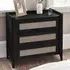 Sumter 3-Drawer Chest - Black Ash, Oak