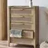 Sumter Tall 5-Drawer Chest - Oak