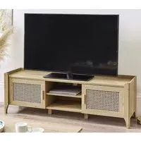 Sumter TV Stand with 2 Doors - Oak