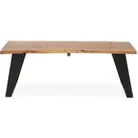 Surah Coffee Table - Natural, Acacia Wood