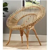 Suzano Wicker Chair - Natural, Natural Rattan