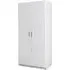 Swift 2-Door Wardrobe - White, High Gloss