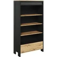 Swift Kids 3 Shelf Bookcase with LED - Artisan Oak