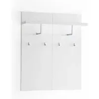 Sydney Wall Mounted Hallway Storage - White