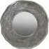 Sylva Large Round Wall Mirror - Silver, Metal