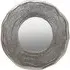 Sylva Small Round Wall Mirror - Silver, Metal
