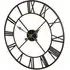 Symbia Round Wall Clock - Black, Metal