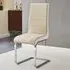 Symphony Dining Chair - Taupe, Faux Leather