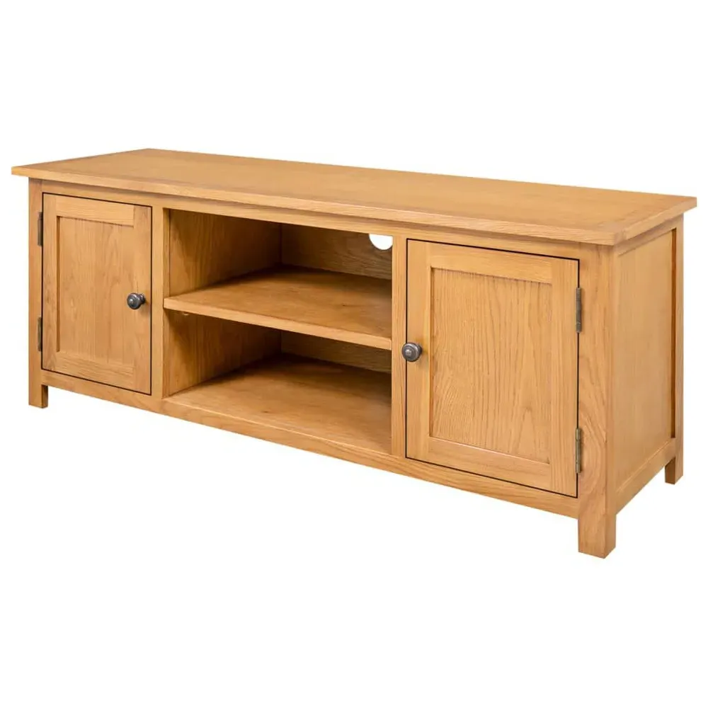 Syracuse TV Stand with 2 Doors - Natural, Oak product