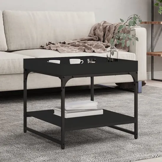 Tacey Square Coffee Table - Black image