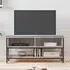Tacey TV Stand with 2 Open Shelves - Grey Sonoma Oak