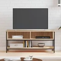Tacey TV Stand with 2 Open Shelves - Sonoma Oak