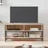 Tacey TV Stand with 2 Open Shelves - Sonoma Oak
