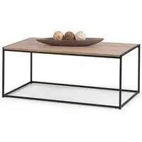 Tacita Rectangular Coffee Table - Black, Sonoma Oak
