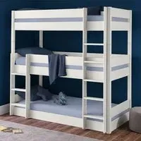 Taigi Triple Bunk Bed - White, Pine