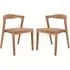 Talihina Stacking Dining Chairs - Teak