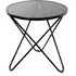 Tama End Table - Black, Glass
