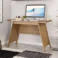 Tampere Rectangular Laptop Desk - Beaufort Oak