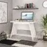 Tampere Rectangular Laptop Desk - White, Wood