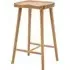 Tanta Wooden Bar Stool - Natural, Oak