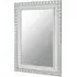 Tariku Rectangular Wall Mirror - Silver