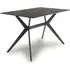 Tarsus Small Ceramic Dining Table - Black