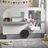Tartu Caravan Bed - White, Wood