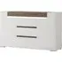 Tartu Sideboard 2 Doors 3 Drawers with LED - White